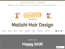 Tablet Screenshot of malishi.com